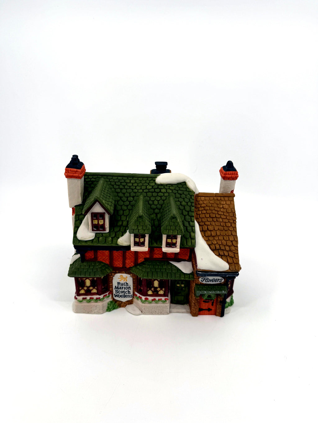 Department 56 Ruth Marion Scotch Woolens - front view