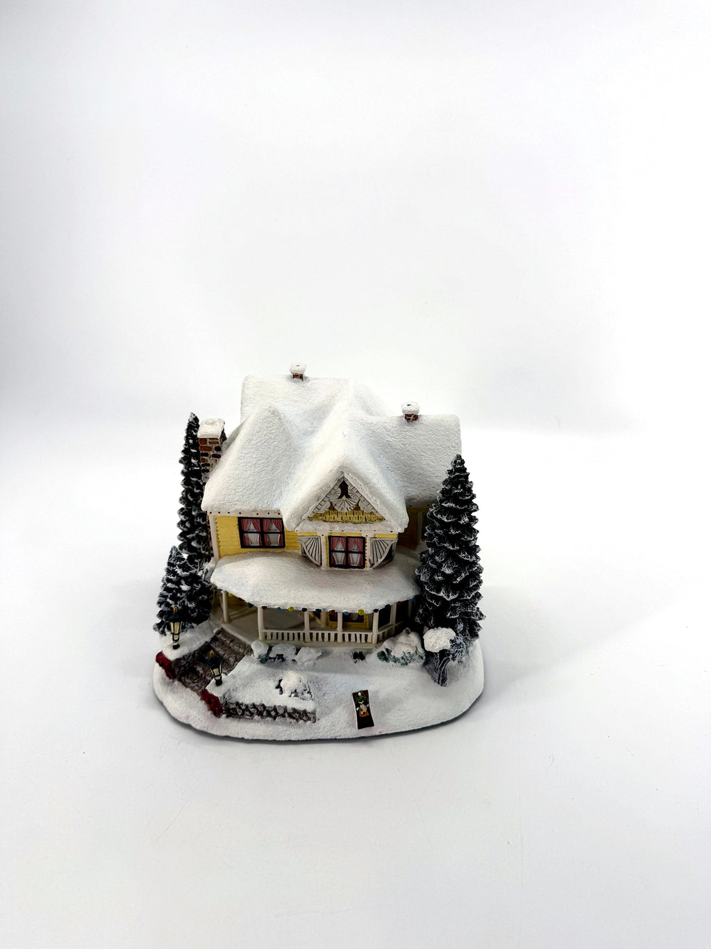 Victorian Homestead - front three-quarter view from above