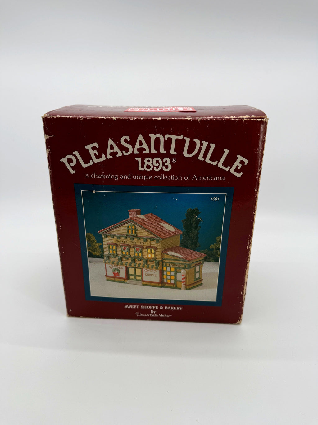 Original Flambro retail box, front - Sweet Shoppe and Bakery No. 1601