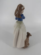 NAO by Lladró “Puppy’s Birthday” #1045 Porcelain Figurine – 7.5"