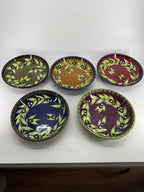 Vintage Gates Ware by Laurie Gates Multicolor 7-Piece Serving Bowl Set – 15" Center Bowl