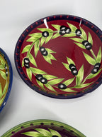 Vintage Gates Ware by Laurie Gates Multicolor 7-Piece Serving Bowl Set – 15" Center Bowl