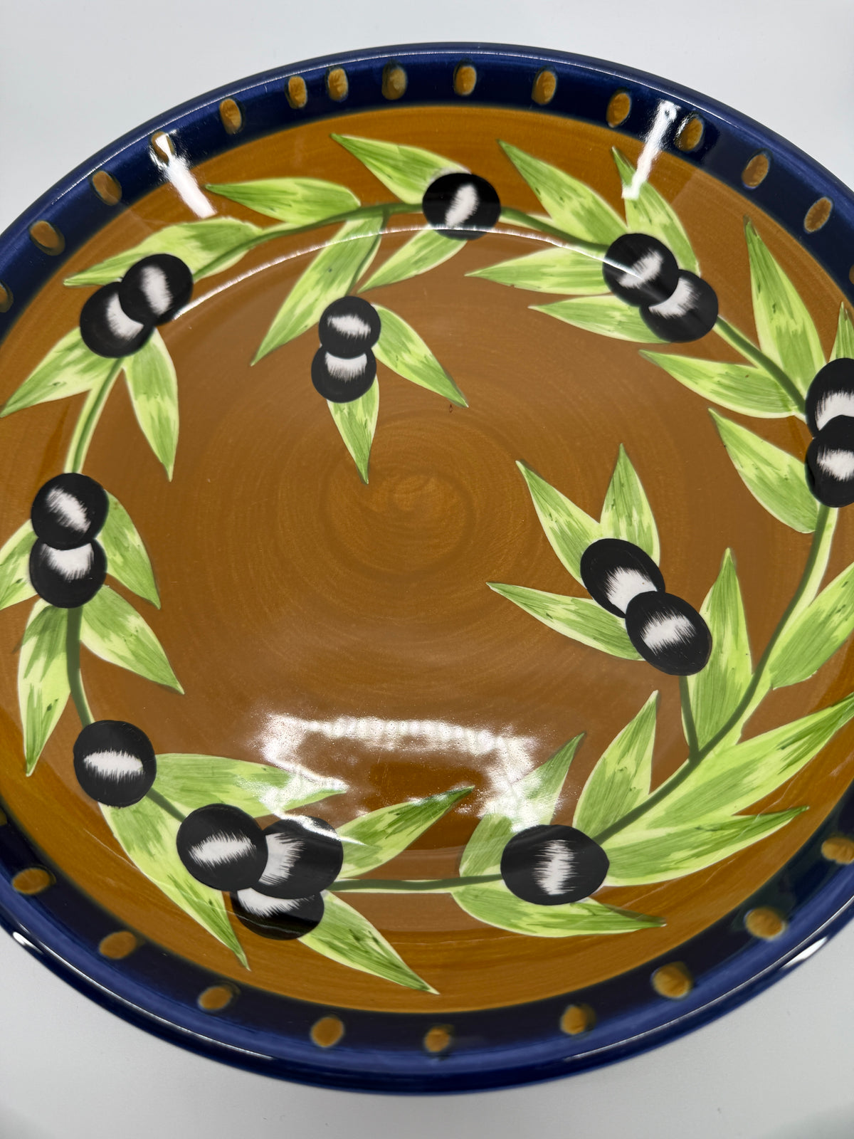 Vintage Gates Ware by Laurie Gates Multicolor 7-Piece Serving Bowl Set – 15" Center Bowl