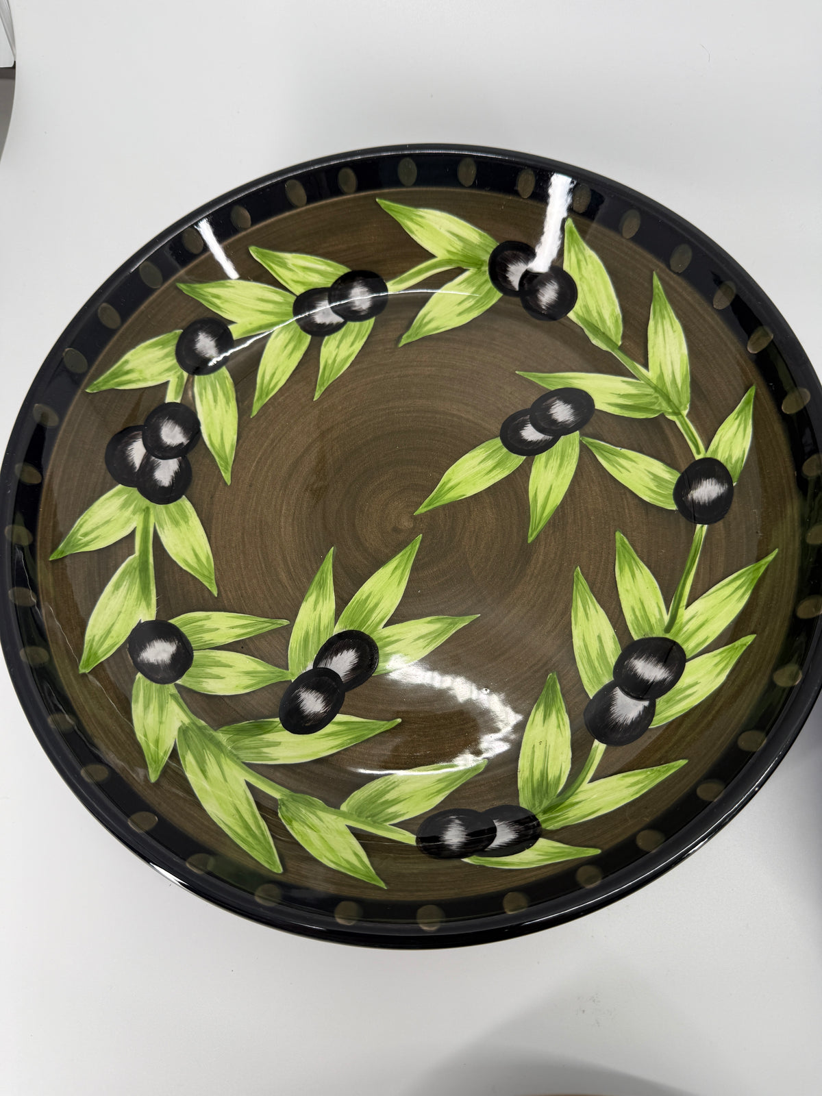 Vintage Gates Ware by Laurie Gates Multicolor 7-Piece Serving Bowl Set – 15" Center Bowl