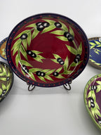 Vintage Gates Ware by Laurie Gates Multicolor 7-Piece Serving Bowl Set – 15" Center Bowl