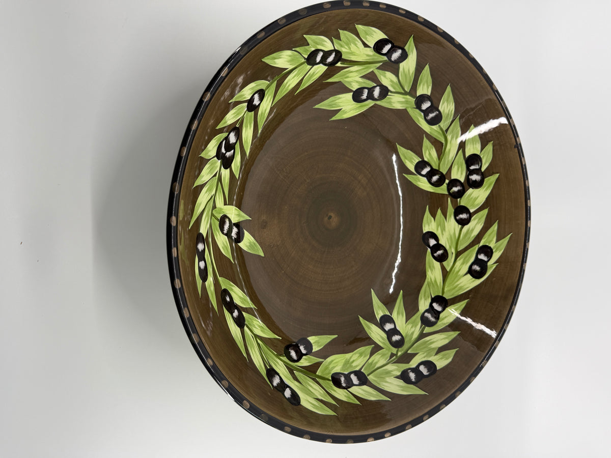 Vintage Gates Ware by Laurie Gates Multicolor 7-Piece Serving Bowl Set – 15" Center Bowl