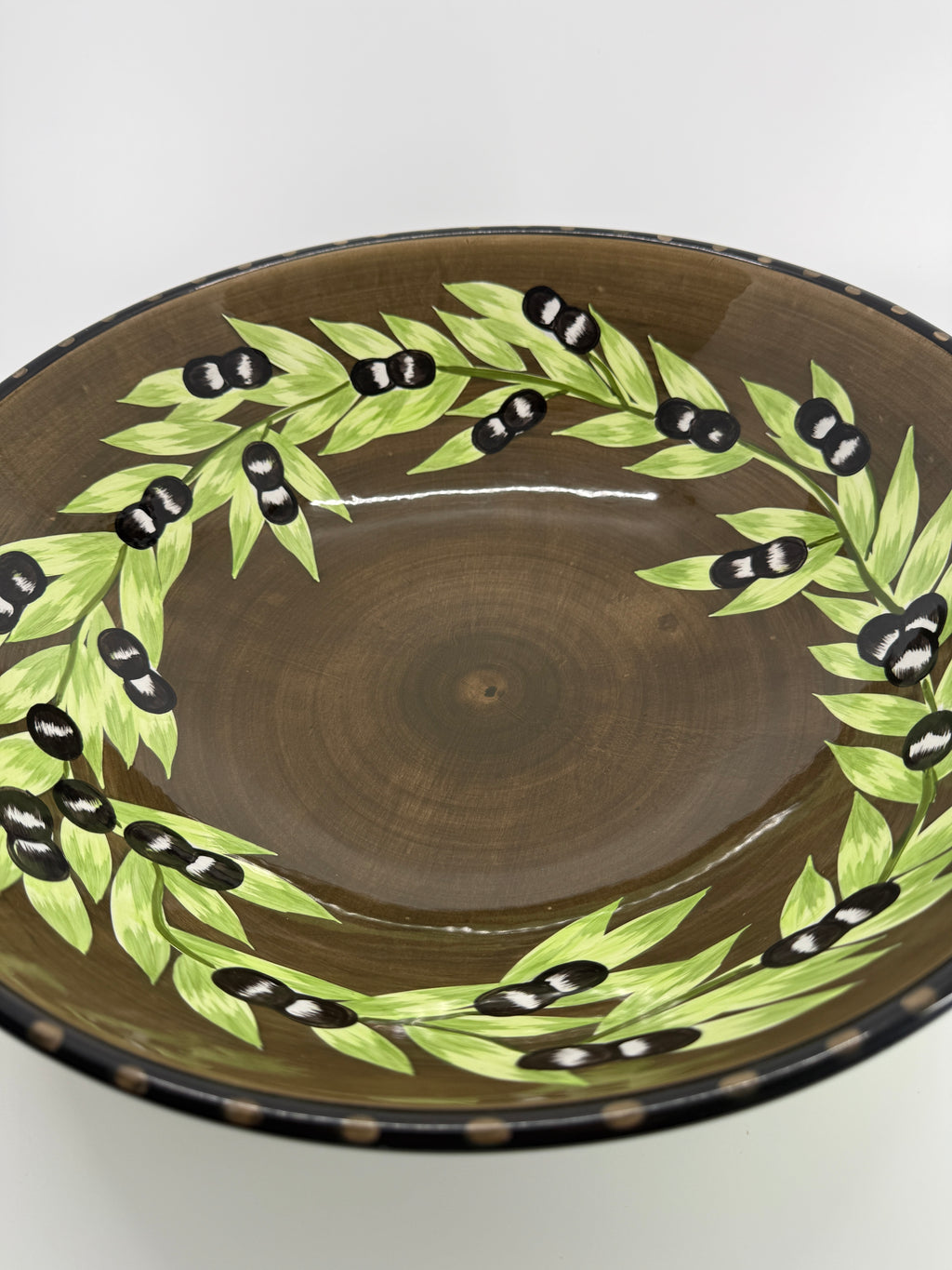 Vintage Gates Ware by Laurie Gates Multicolor 7-Piece Serving Bowl Set – 15" Center Bowl