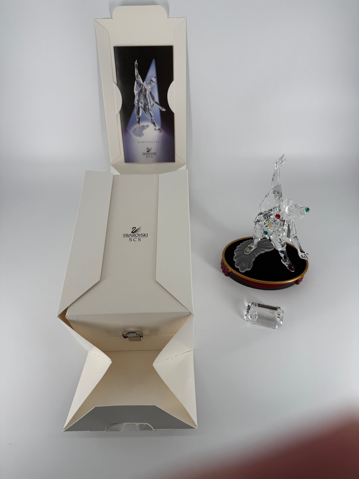 1999 Swarovski SCS “Pierrot” Annual Edition – Complete Masquerade Crystal Set
