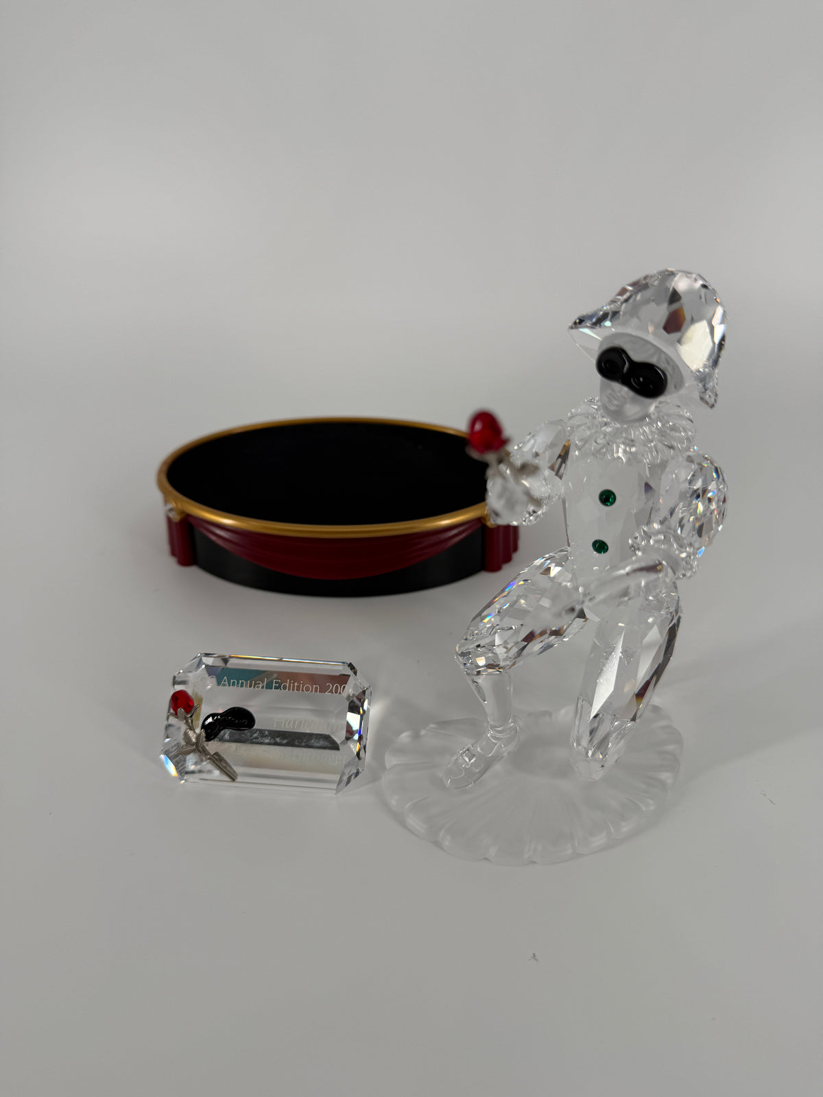 Swarovski SCS 2001 Harlequin Annual Edition – Complete Masquerade Set