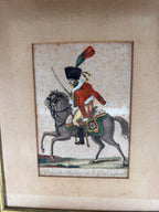 Antique c. 1810–1813 Martinet Napoleonic Chasseur Hand-Colored Engraving