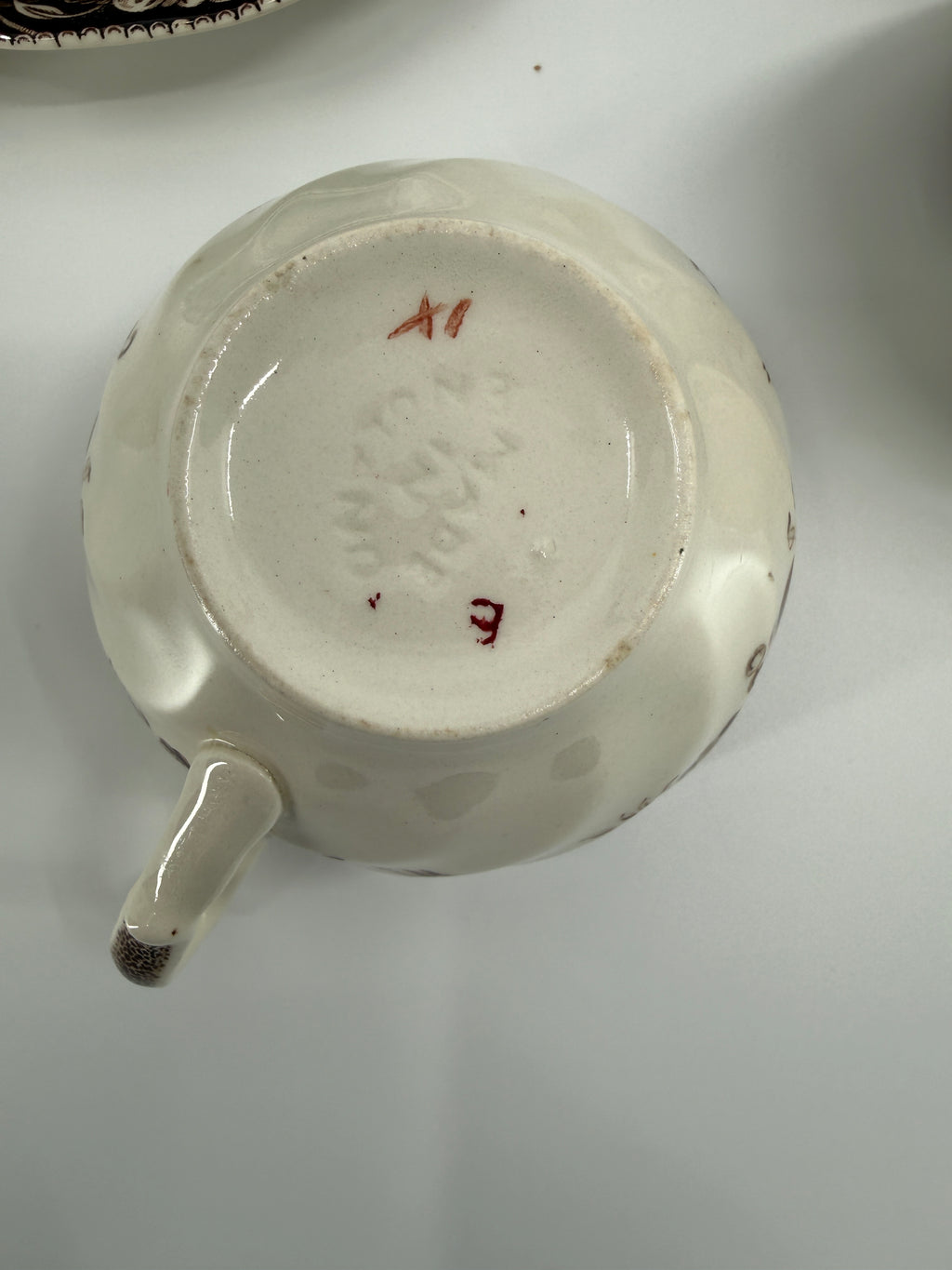 Vintage Johnson Brothers His Majesty Turkey Cups & Saucers – 14-Piece Set