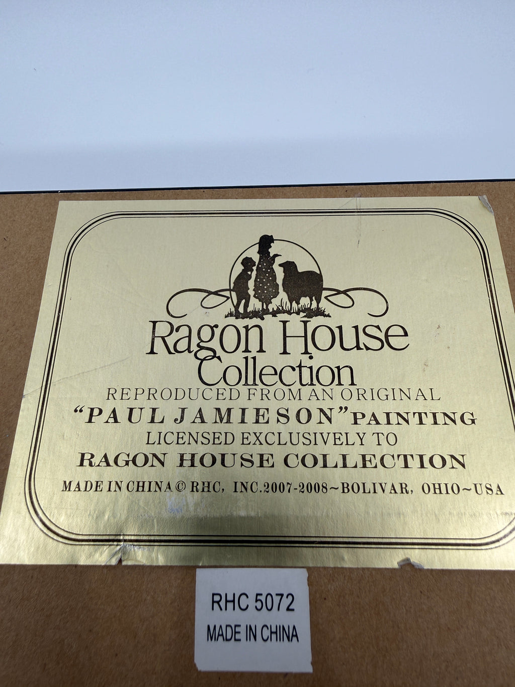 Paul Jamieson Sheep Farm – Ragon House Framed Textured Print