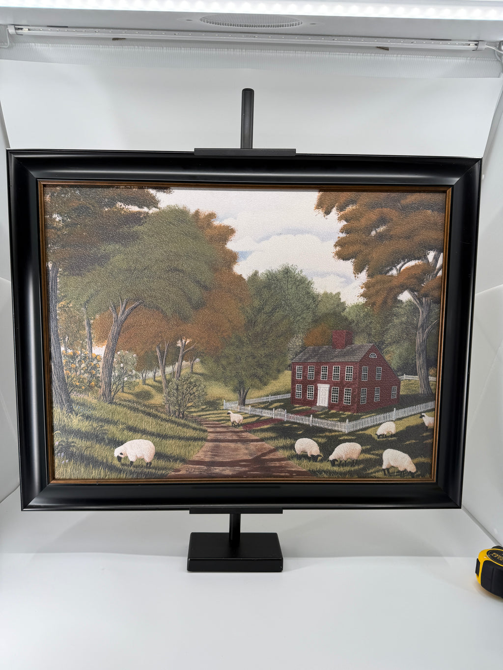 Paul Jamieson Sheep Farm – Ragon House Framed Textured Print