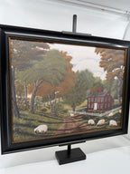 Paul Jamieson Sheep Farm – Ragon House Framed Textured Print