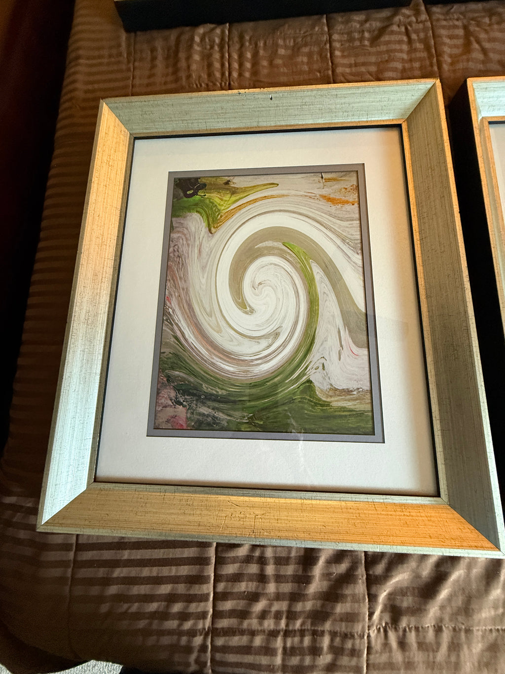 Paragon Picture Gallery “Waving I–IV” by Sikes – Set of 4 Framed Abstracts – 18" × 22"