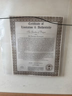 Thomas Kinkade “The Garden of Prayer” S/N Canvas 4438/4950 – 26" × 32" Framed