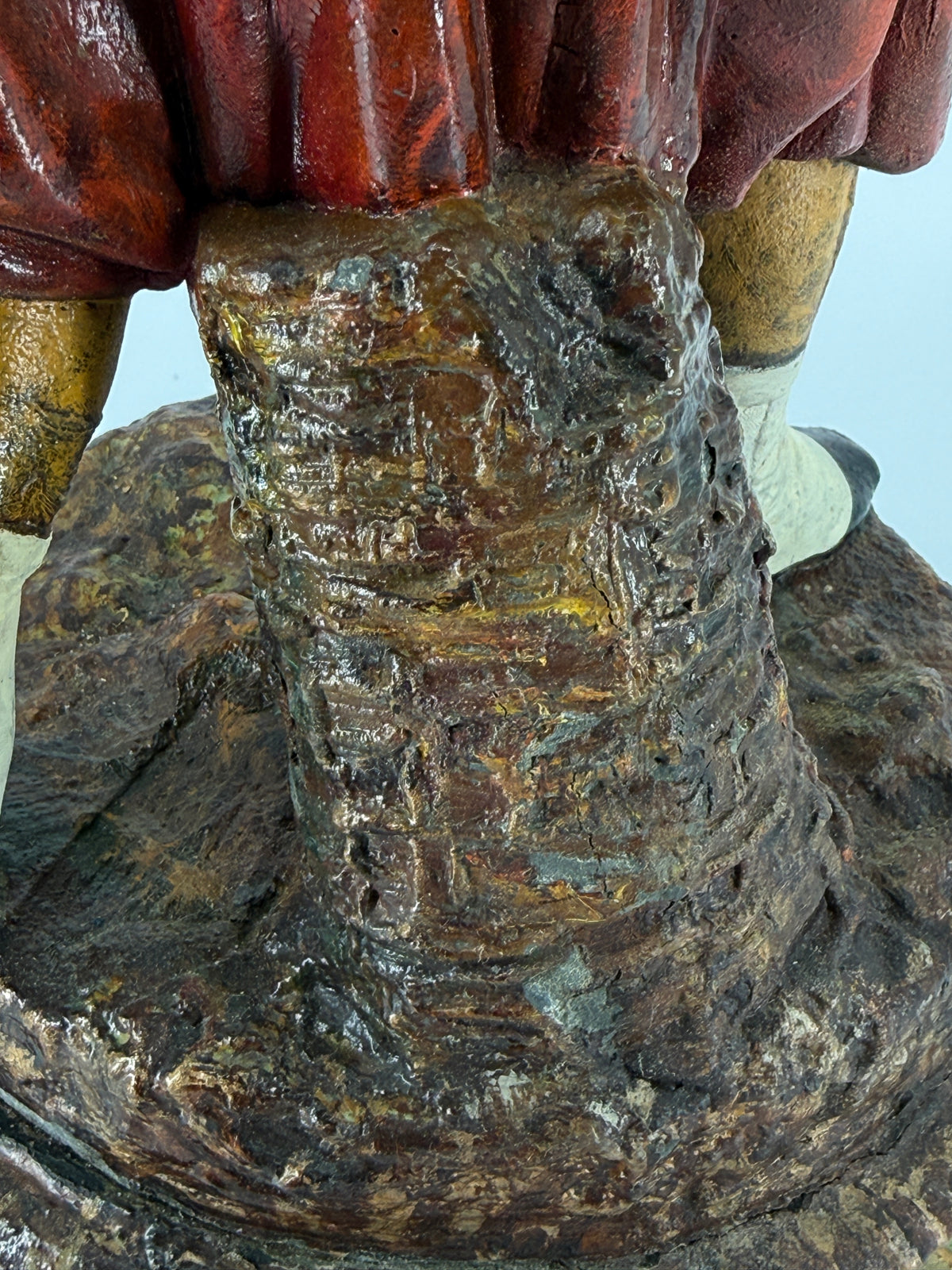 Mid-19th Century Polychrome Zinc Zouave – Attributed Cornelius & Baker – 19"