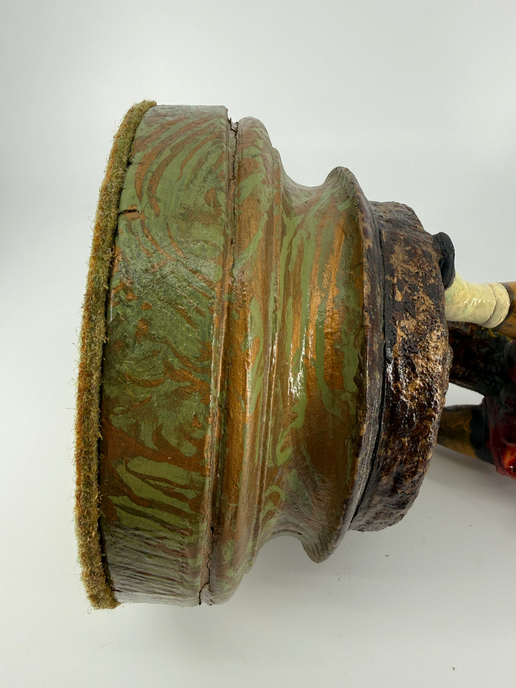 Mid-19th Century Polychrome Zinc Zouave – Attributed Cornelius & Baker – 19"