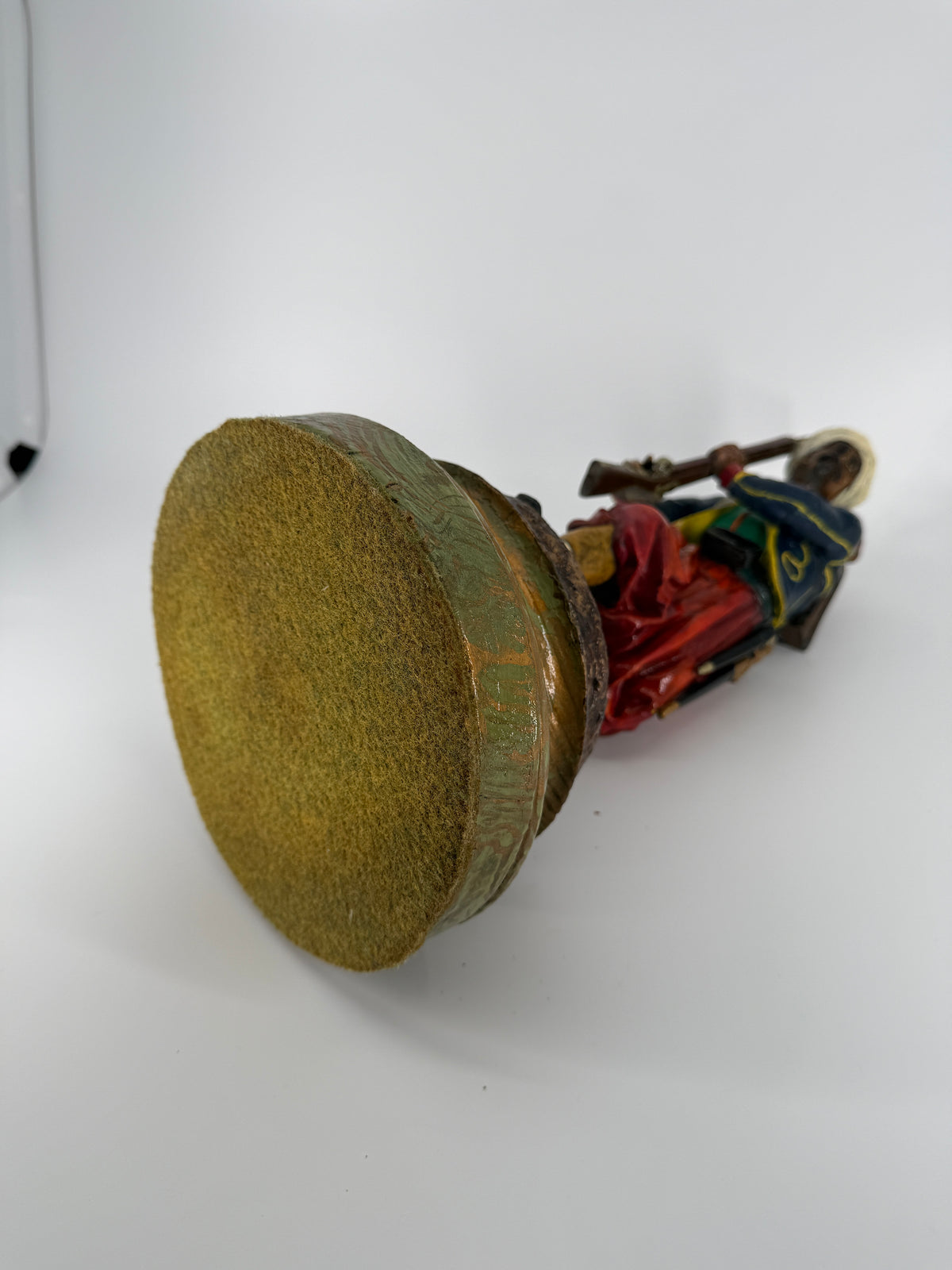 Mid-19th Century Polychrome Zinc Zouave – Attributed Cornelius & Baker – 19"