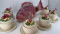 Fitz & Floyd Fishes 21-Piece Soup Tureen Set – Vintage Japan