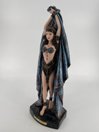 Objet d’Elegance “Dance of the Seven Veils” Art Deco-Style Dancer Figurine