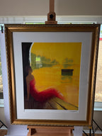 Vintage 2005 Emile Bellet “D’or et de Rêve” Seriolithograph – 43" Framed