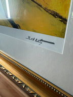 Vintage 2005 Emile Bellet “D’or et de Rêve” Seriolithograph – 43" Framed