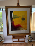 Vintage 2005 Emile Bellet “D’or et de Rêve” Seriolithograph – 43" Framed