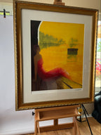 Vintage 2005 Emile Bellet “D’or et de Rêve” Seriolithograph – 43" Framed