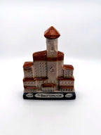 Back view of the Broadmoor decanter with 1918 and 1968 anniversary dates
