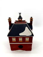 Department 56 Dickens' Village Boarding & Lodging School 1993 #5809-2 – 150th Anniversary of A Christmas Carol Commemorative Edition, No. 18 – back view