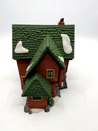 Department 56 Browning Cottage, Dickens' Village, 1994 – back view from above
