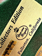 Detail: underside Collectors Edition plate, Duncan Royale, Fullerton California, Made in Taiwan R.O.C. (detail from seller photo)