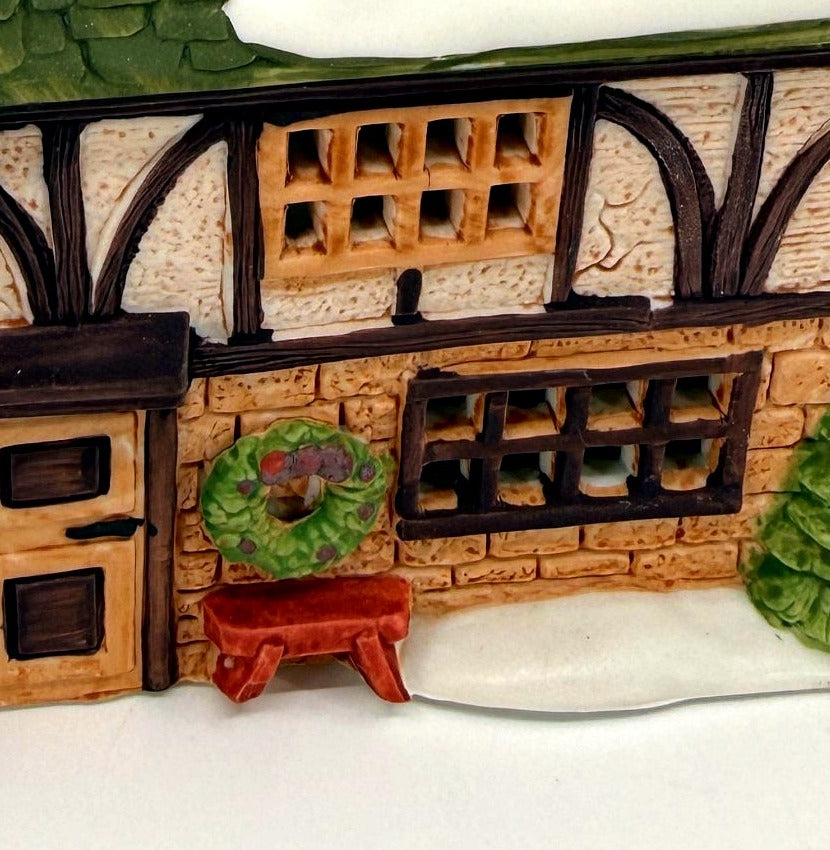 Detail - front wreath, bench and timber framing