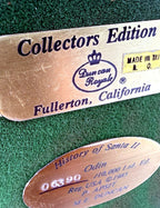 Detail: Duncan Royale base plates, History of Santa II Odin No. 06390 (detail from seller photo)