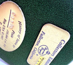 Detail: Duncan Royale underside plaques, History of Santa II Pixie No. 06390 of 10,000 (detail from seller photo)