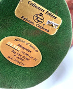 Detail: Duncan Royale underside plaques, History of Santa II Mongolian No. 06390 of 10,000 (detail from seller photo)
