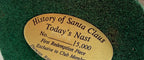 Vintage 1991 Duncan Royale Today's Nast Santa figurine – detail of the underside plate number: No. 0011 of 15,000, First Redemption Piece