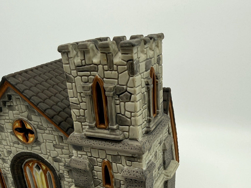 Detail: tower stonework (detail from seller photo)
