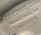 Department 56 M. Fezziwig Warehouse, Dickens' Village, 1986 – detail: molded underside stamp, A Christmas Carol, Dickens' Series 1986, Department 56