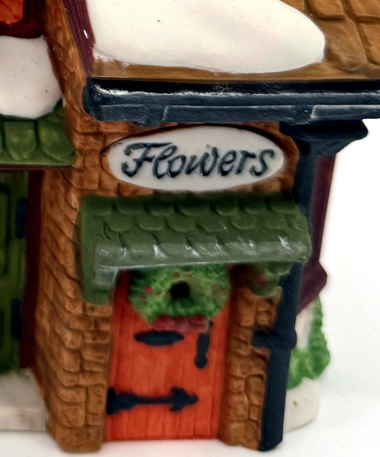 Detail - Flowers shop annex and wreath door