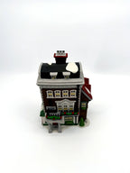 Department 56 Crown & Cricket Inn, Dickens' Village, 1992 First Edition – elevated front view