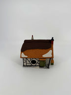 Department 56 Dickens' Village Maylie Cottage #5553-0, Oliver Twist — back view showing the light cord opening
