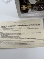 Department 56 Dickens' Village The Christmas Carol Cottage #58339 — the original Department 56 smoking house instruction sheet