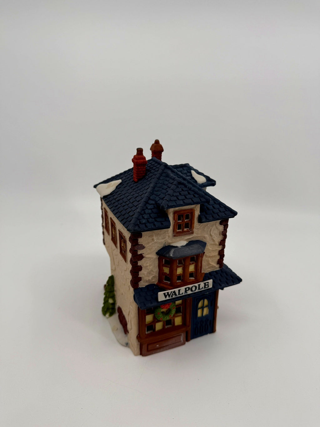 Department 56 Dickens' Village Walpole Tailors #5926-9 — front three-quarter view