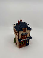 Department 56 Dickens' Village Walpole Tailors #5926-9 — front three-quarter view