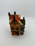 Department 56 Silas Thimbleton Barrister Counting House lighted Dickens Village building, front view