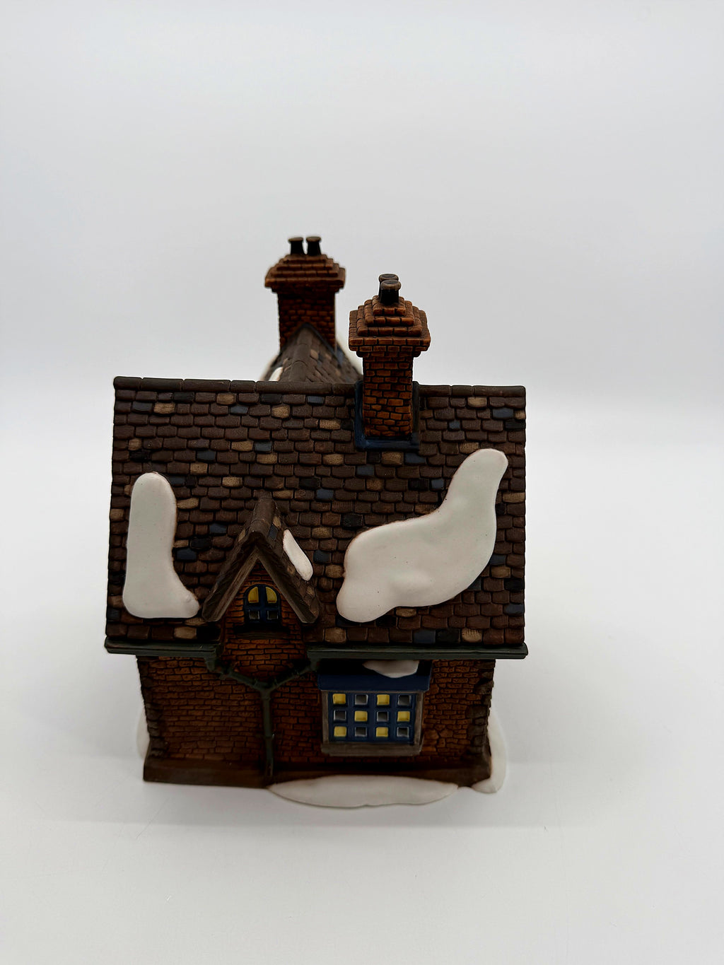 Top and side view showing the dormer window and roof detail