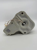 Underside showing the light socket and original electrical cord