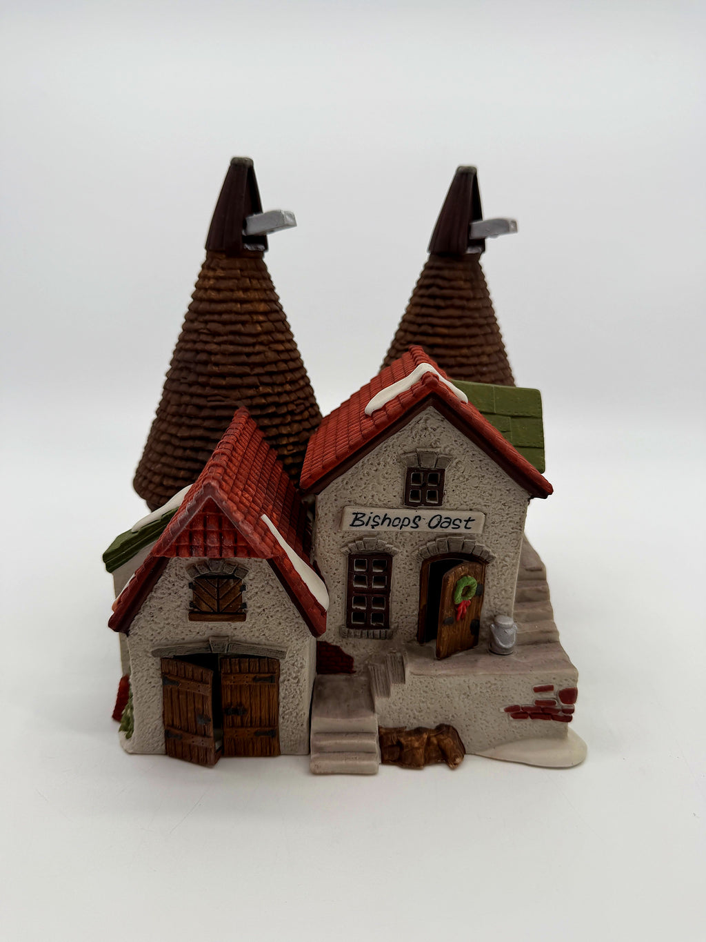 Department 56 Bishops Oast House lighted Dickens Village building, front view
